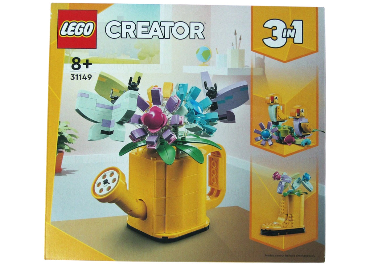 LEGO Creator 3in1 Flowers in Watering Can Set 31149 - vue secondaire A