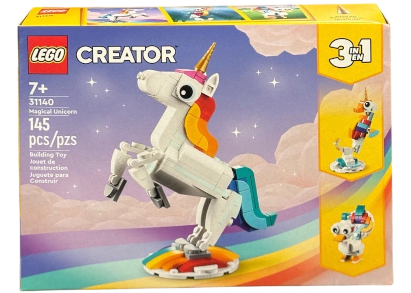 LEGO Creator 3in1 Magical Unicorn Set 31140