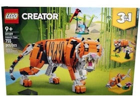 LEGO Creator 3in1 Majestic Tiger Set 31129 - vue 360