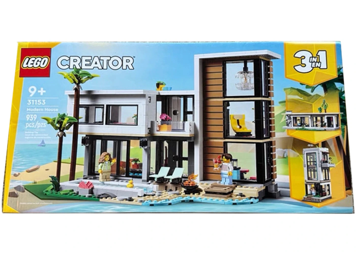 LEGO Creator 3in1 Modern House Set 31153 - authentic LEGO building set