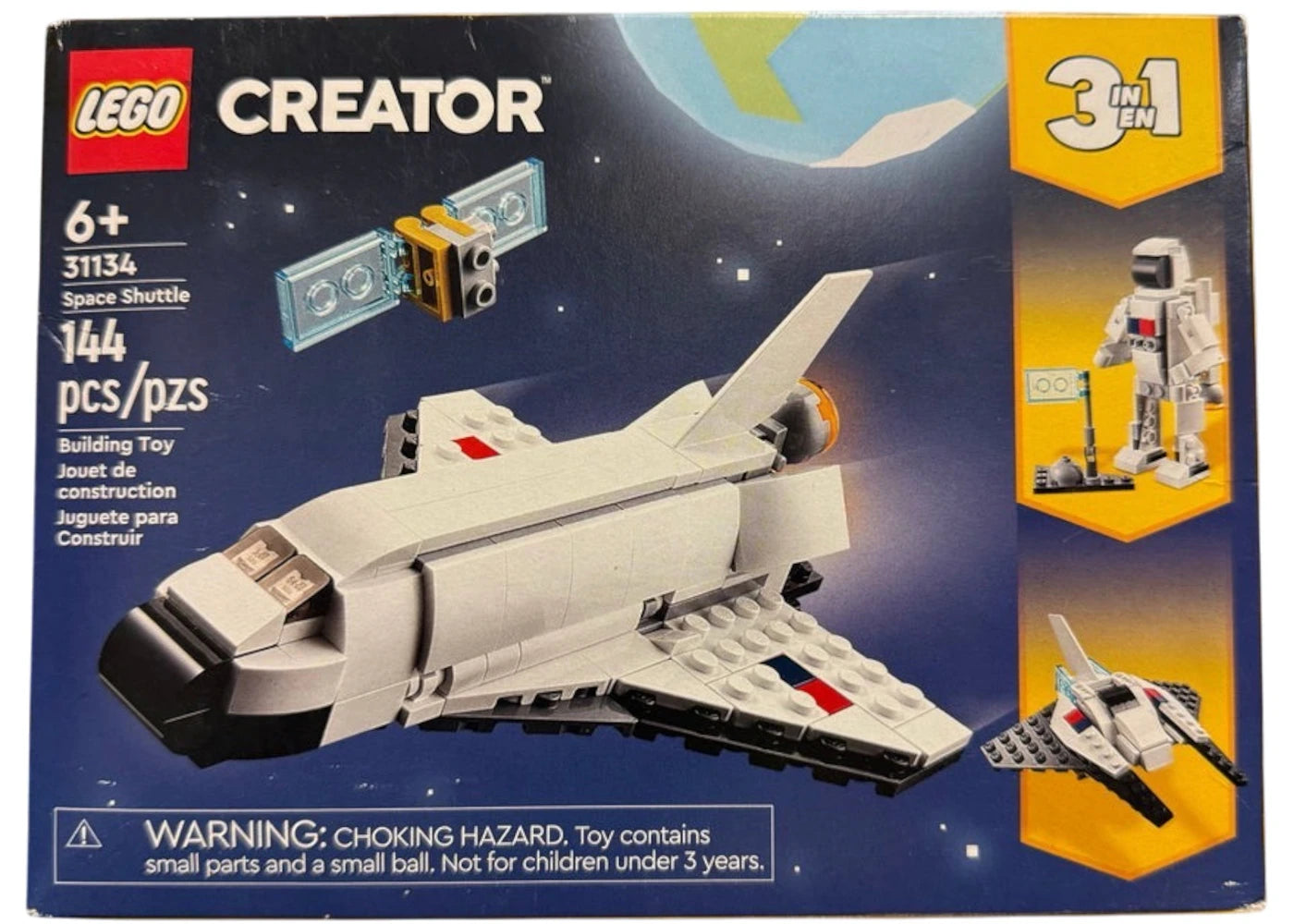 LEGO Creator 3in1 Space Shuttle Set 31134 - authentic LEGO building set