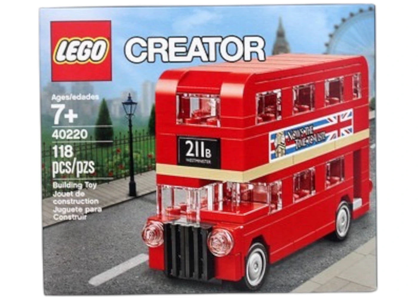 LEGO Creator Doppeldeckerbus London Set 40220 - vue 360