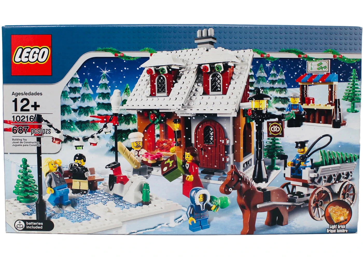 LEGO Creator Expert Winter Village Bakery Set 10216 - vue 360