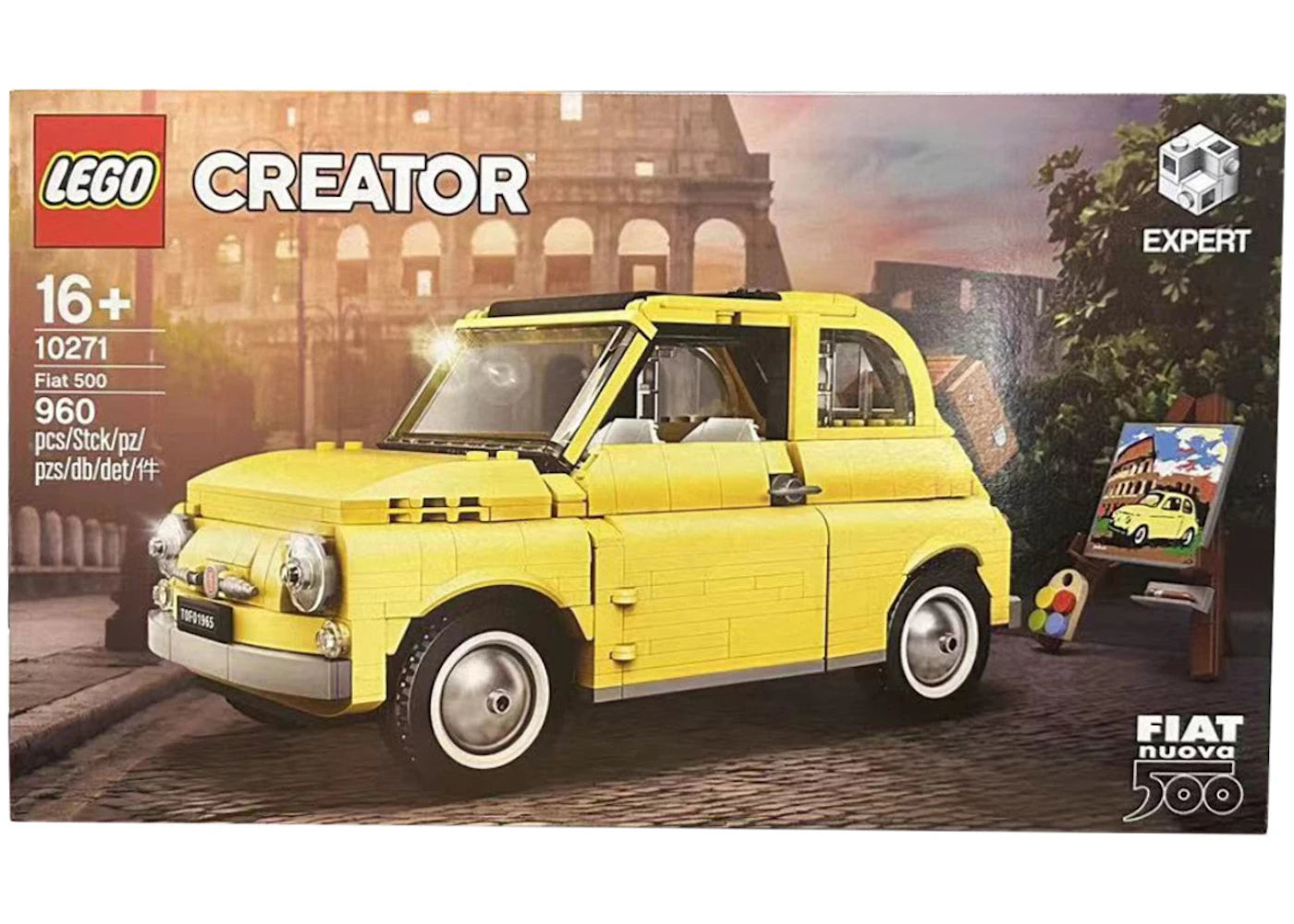 LEGO Creator Fiat 500 Set 10271 - vue 360