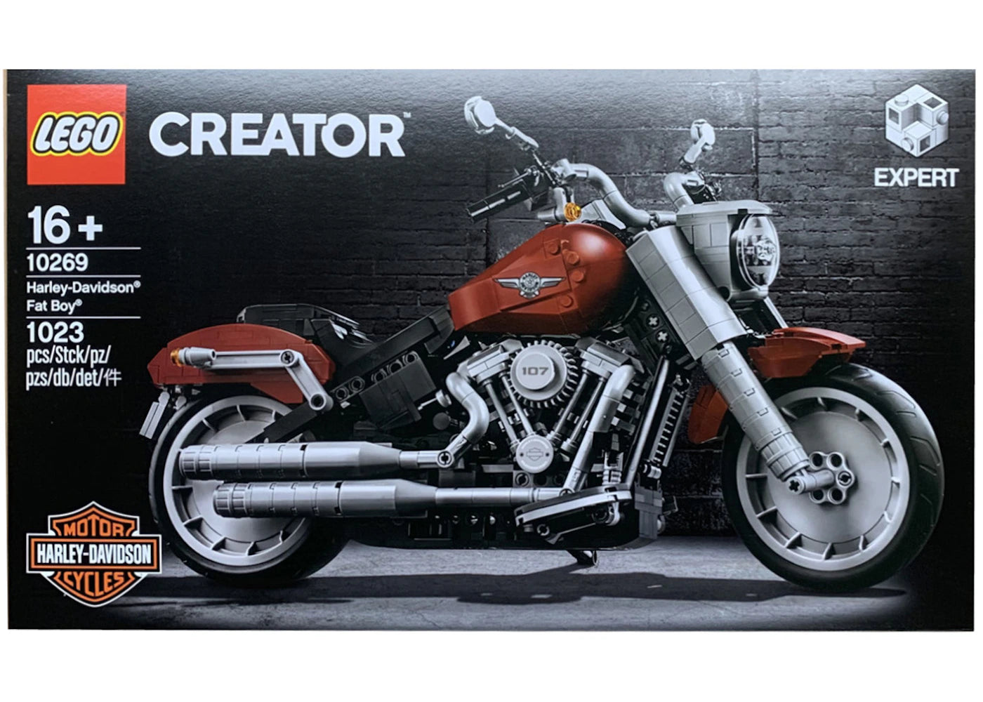 LEGO Creator Harley-Davidson Fat Boy Set 10269 - vue 360