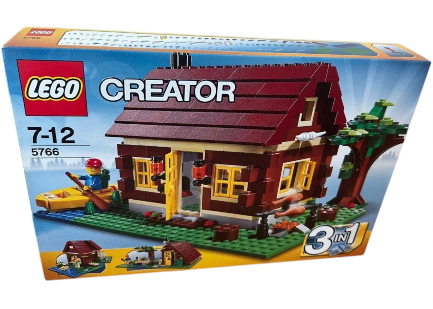 LEGO Creator Log Cabin Set 5766 - vue 360