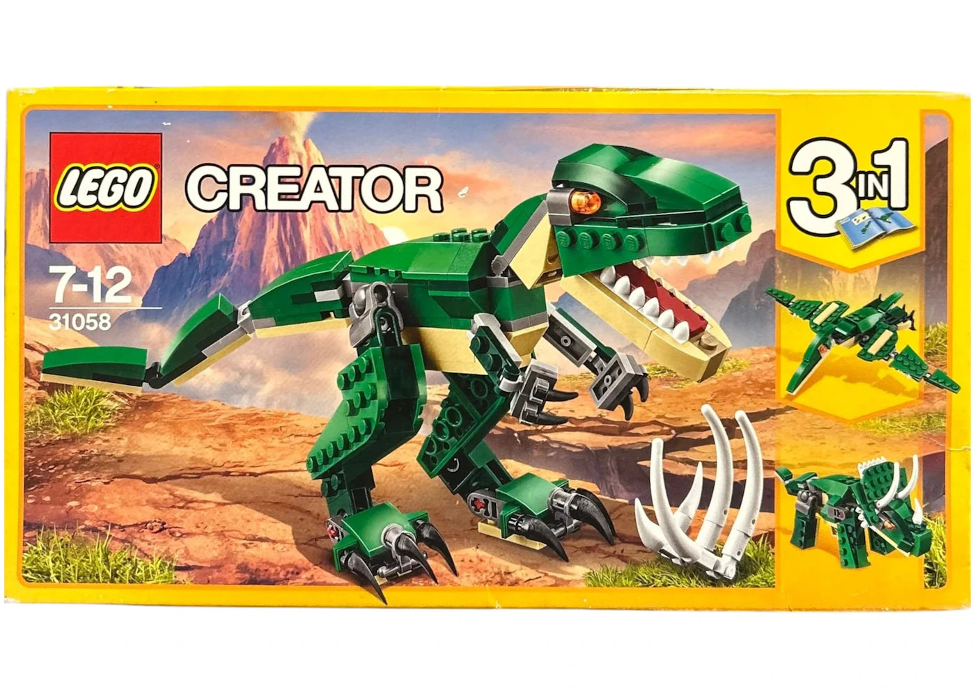LEGO Creator Mighty Dinosaurs Set 31058 - vue 360