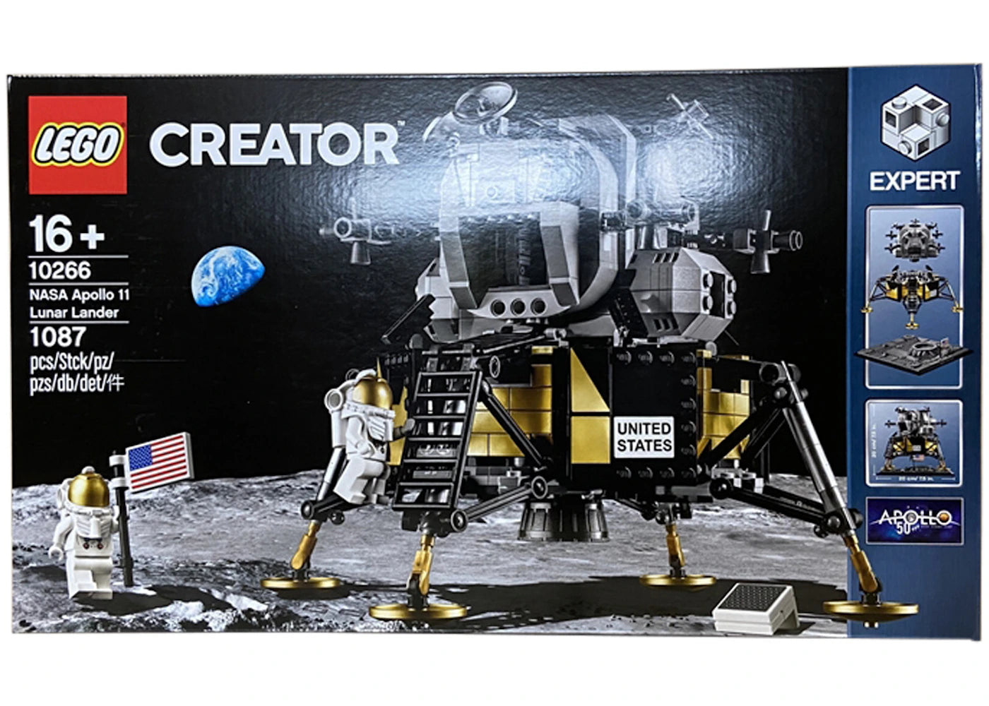 LEGO Creator NASA Apollo 11 Mondlandefähre Set 10266 - vue 360