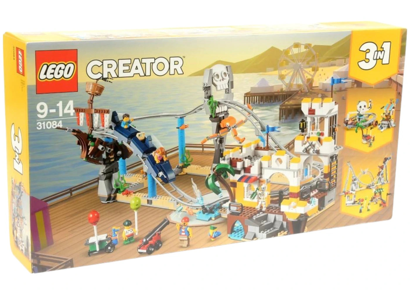 LEGO Creator Pirate Roller Coaster Set 31084 - vue 360