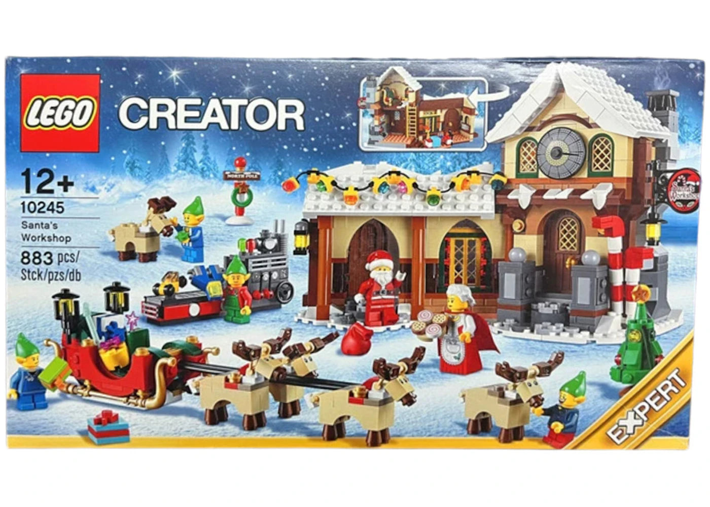 LEGO Creator Santa's Workshop Set 10245 - vue 360