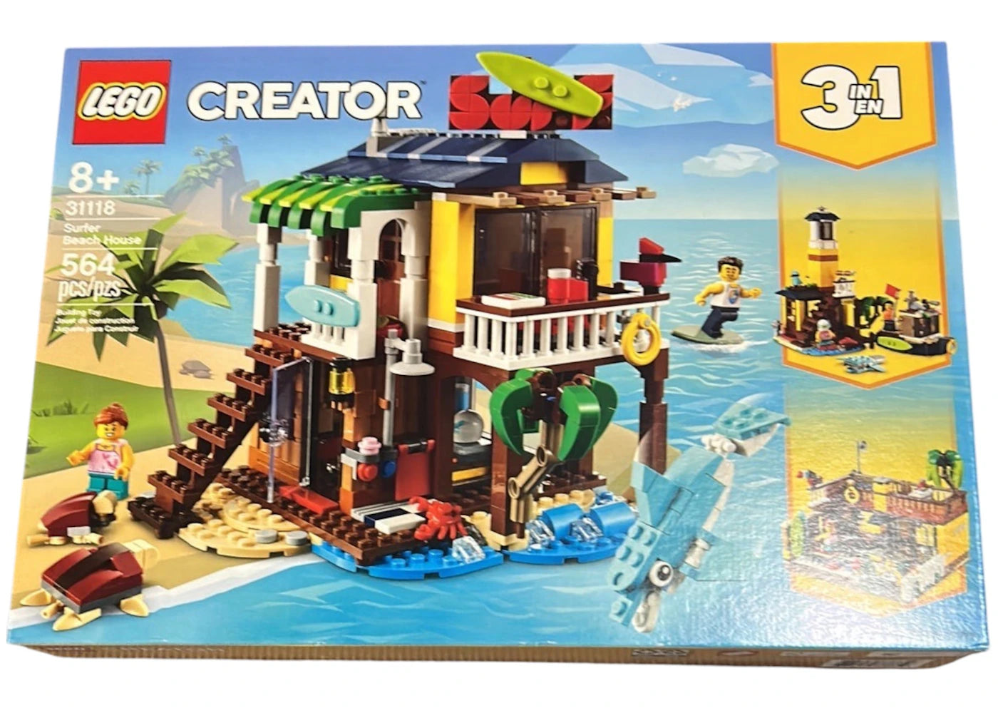 LEGO Creator Surfer Beach House Set 31118 - vue 360