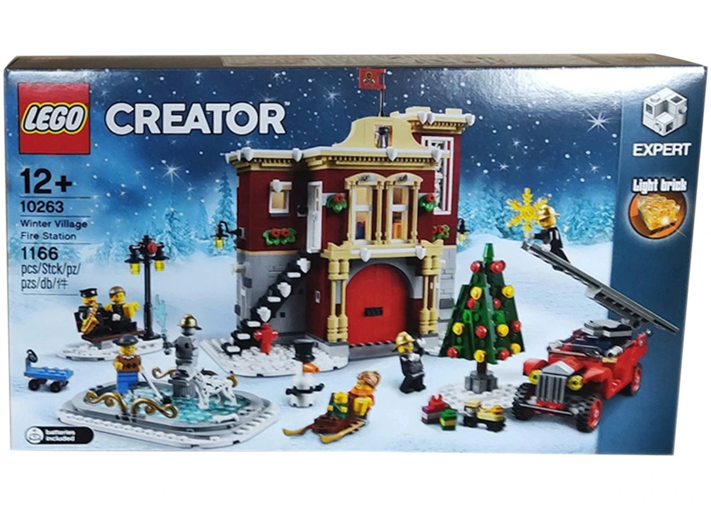 LEGO Creator Winterdorf Feuerwehr-Set 10263 - vue 360
