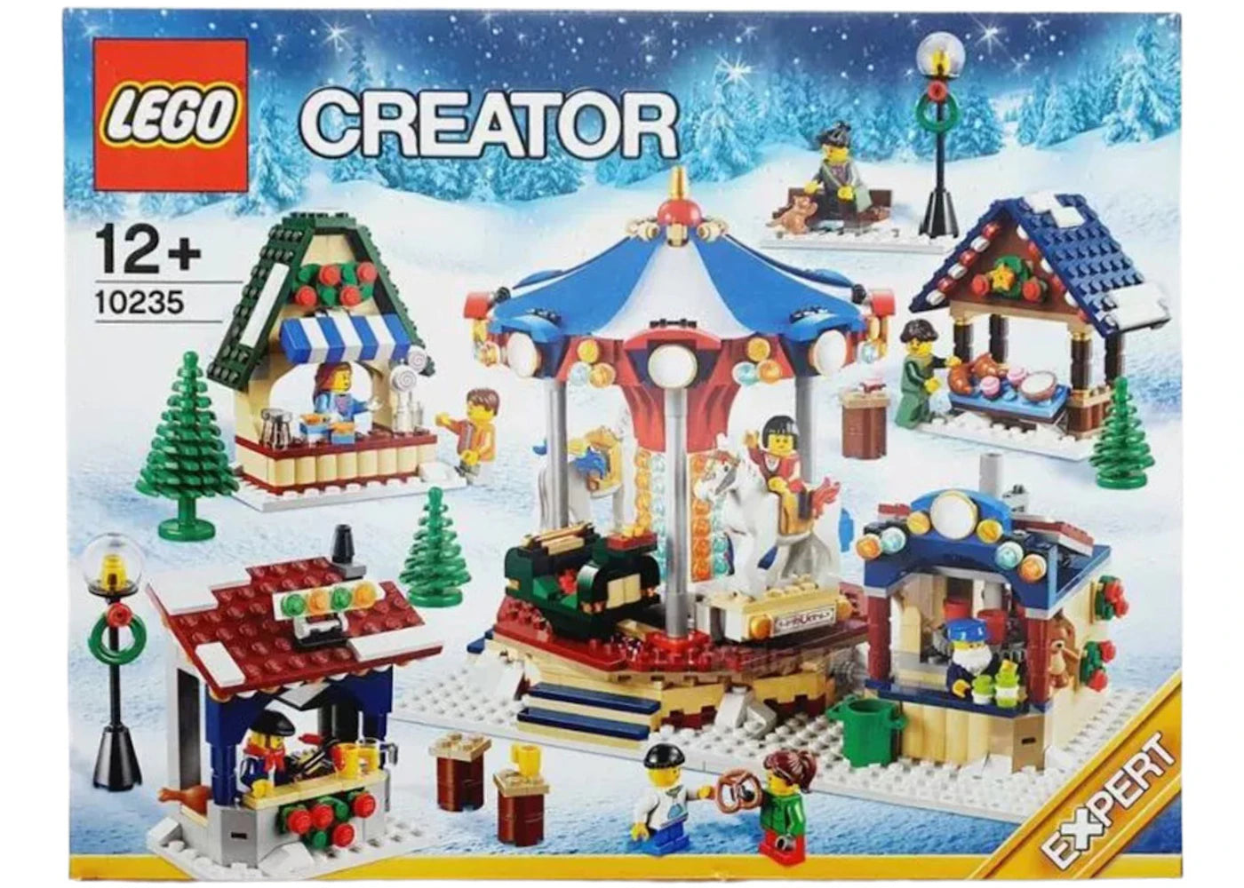LEGO Creator Winter Village Market Set 10235 - vue 360