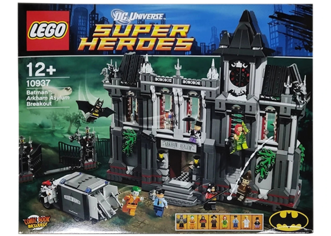 LEGO DC Comics Super Heroes Batman: Arkham Asylum Ausbruch Set 10937 - vue 360