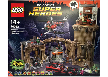 LEGO DC Comics Super Heroes Batman Classic TV Series Batcave Set 76052 - authentic LEGO building set