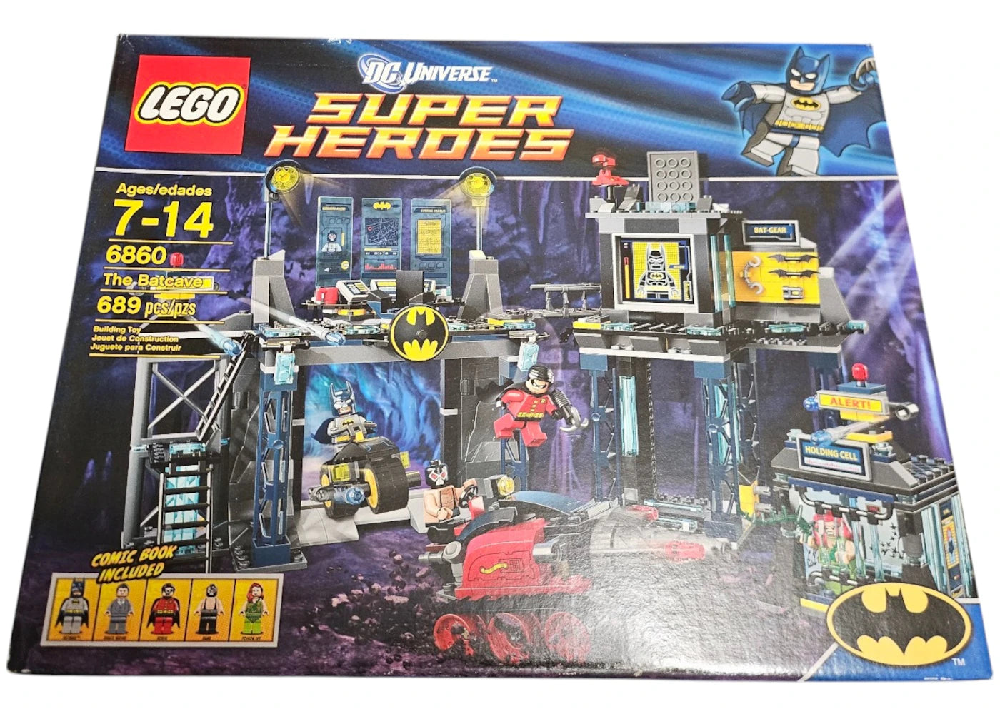 LEGO DC Comics Super Heroes The Batcave Set 6860