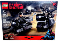 LEGO DC The Batman - Batman & Selina Kyle Motorcycle Pursuit Set 76179 Black