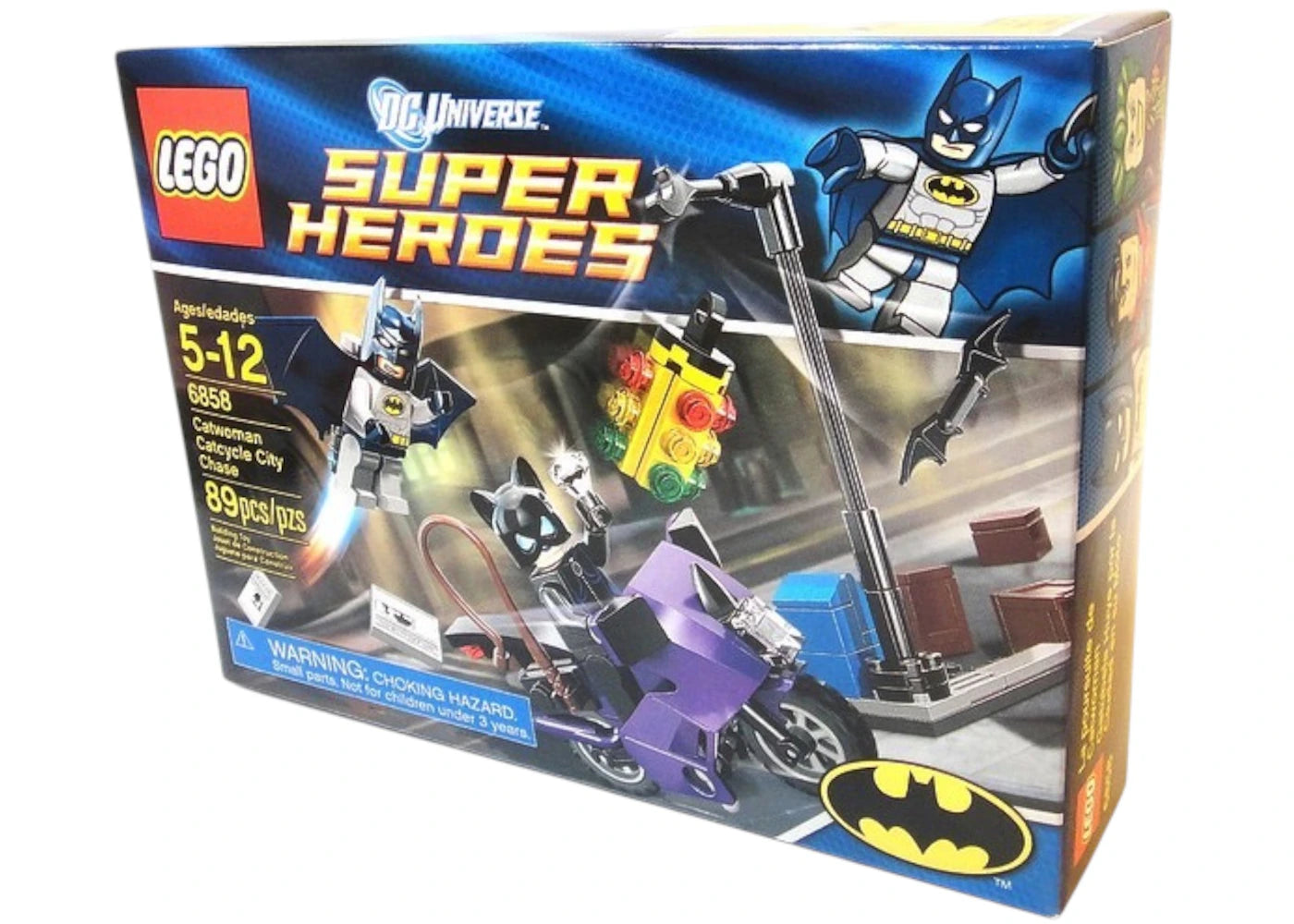 LEGO DC Universe Super Heroes Catwoman Catcycle City Chase Set 6858 - vue 360