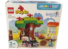 LEGO DUPLO: Pizza Girls with Muffin and Bluey Set #10469 - vue 360
