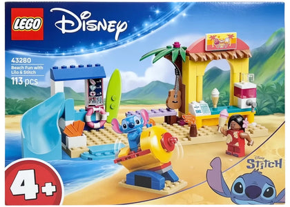 LEGO Disney: Beach Fun with Lilo & Stitch Set #43280 - authentic LEGO building set