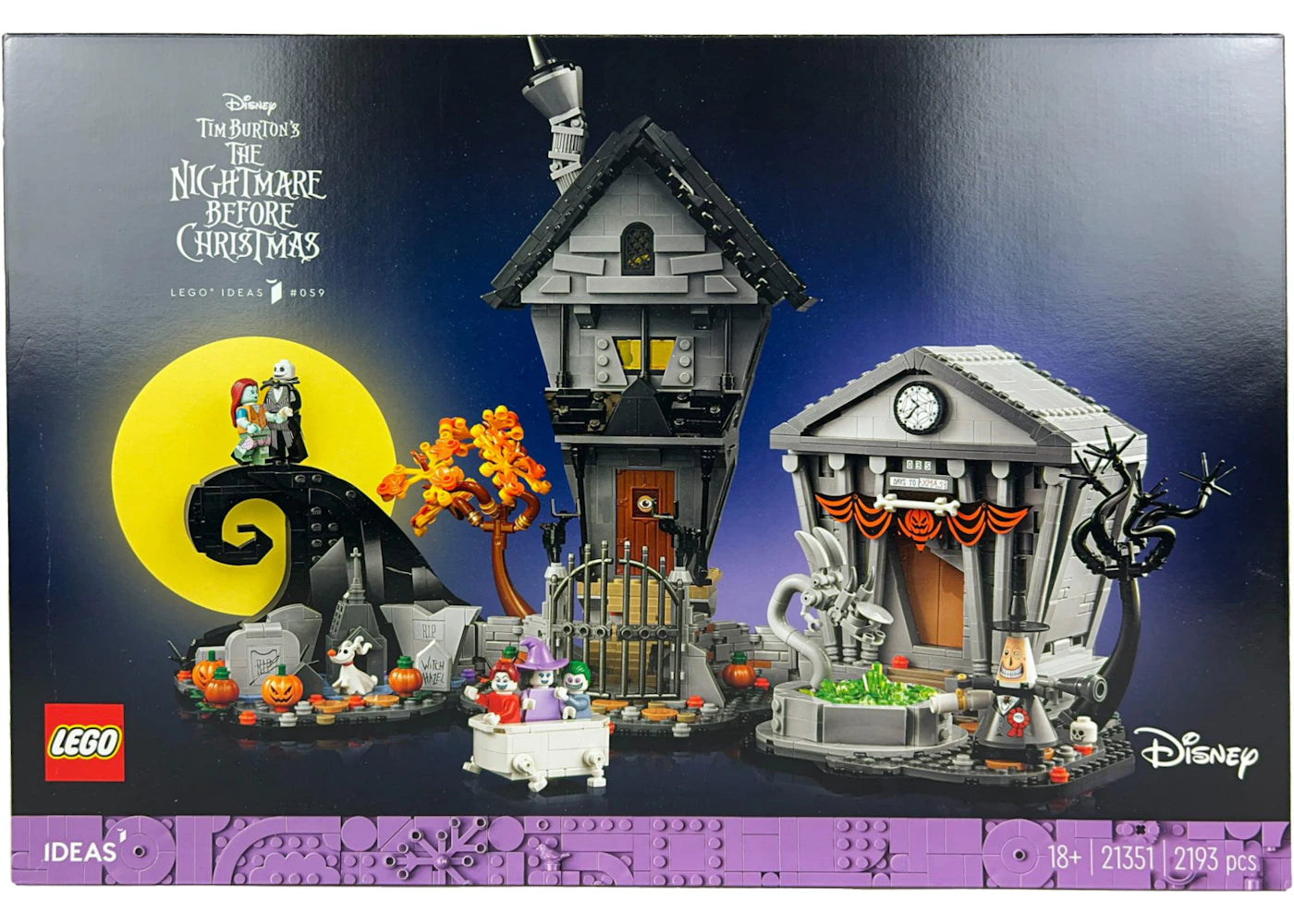 LEGO Disney Tim Burton's The Nightmare Before Christmas Set 21351
