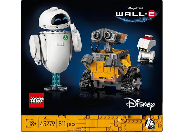 LEGO Disney WALL-E and EVE Set 43279 - authentic LEGO building set