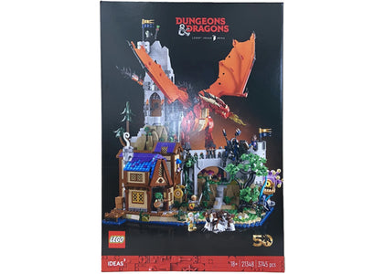 LEGO Dungeons & Dragons: Legend of the Red Dragon Set 21348 - authentic LEGO building set