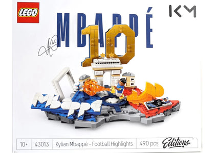 LEGO Editions Kylian Mbappé Soccer Highlights Set #43013 - authentic LEGO building set