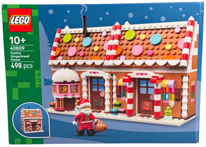 LEGO Festive Gingerbread House Set 40809 - authentic LEGO building set