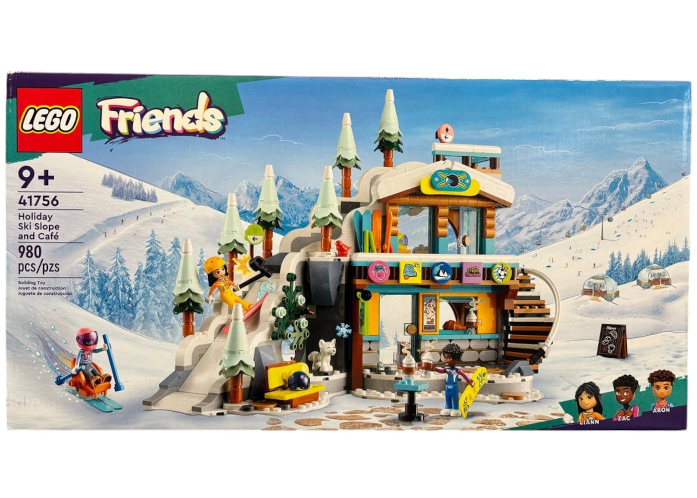 LEGO Friends Holiday Ski Slope and Café Set 41756