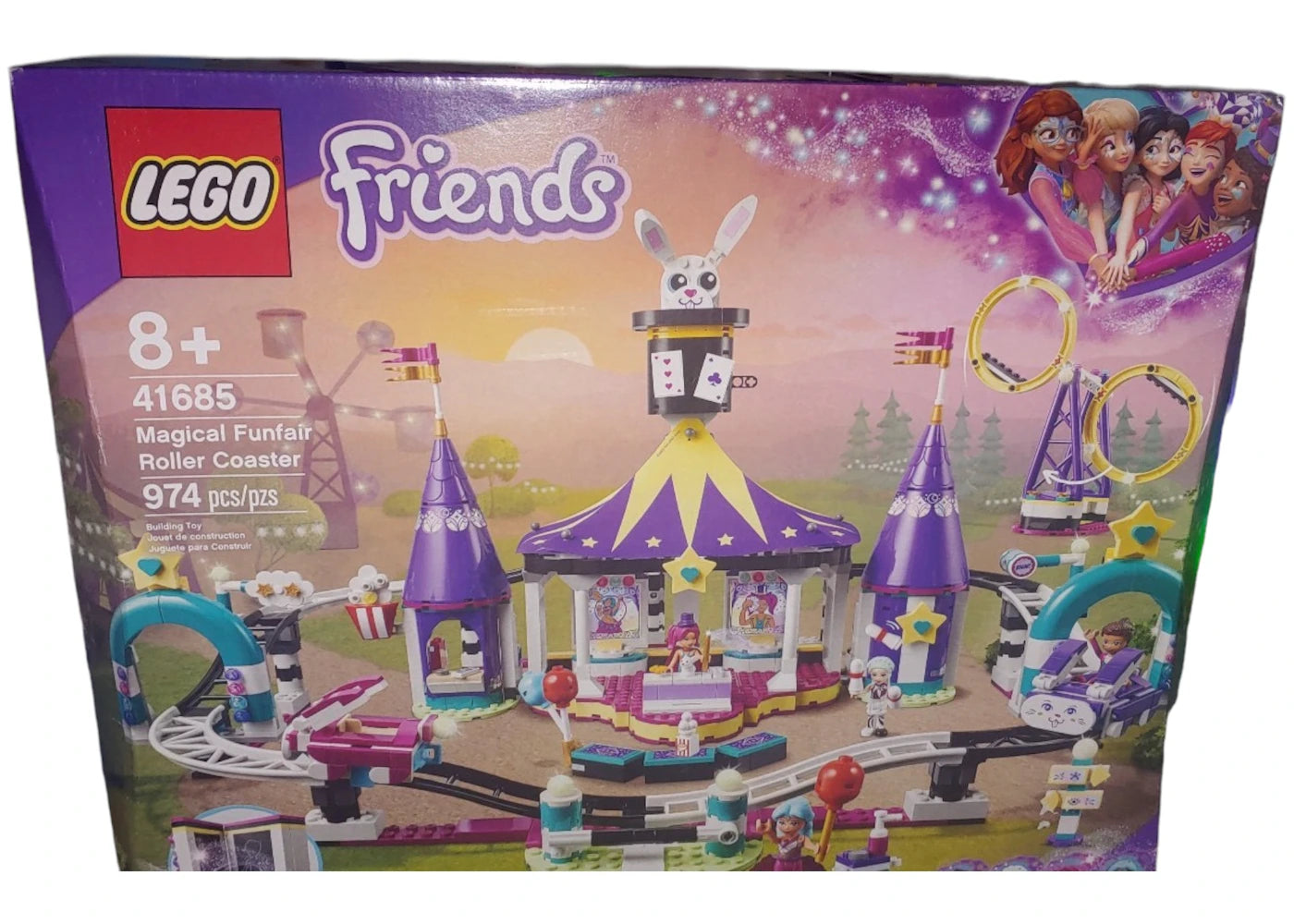 LEGO Friends Magical Funfair Roller Coaster Set 41685