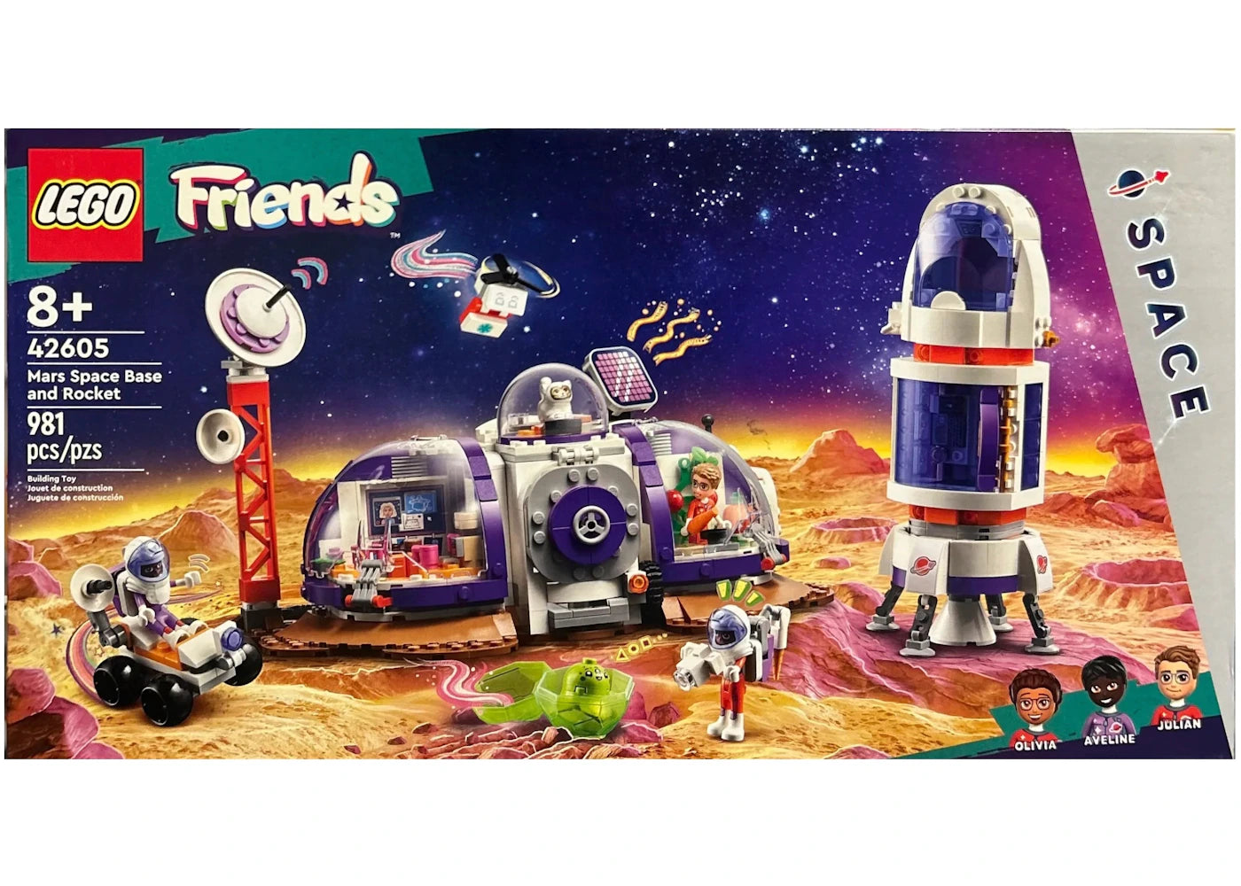 LEGO Friends Mars Space Base and Rocket Set 42605