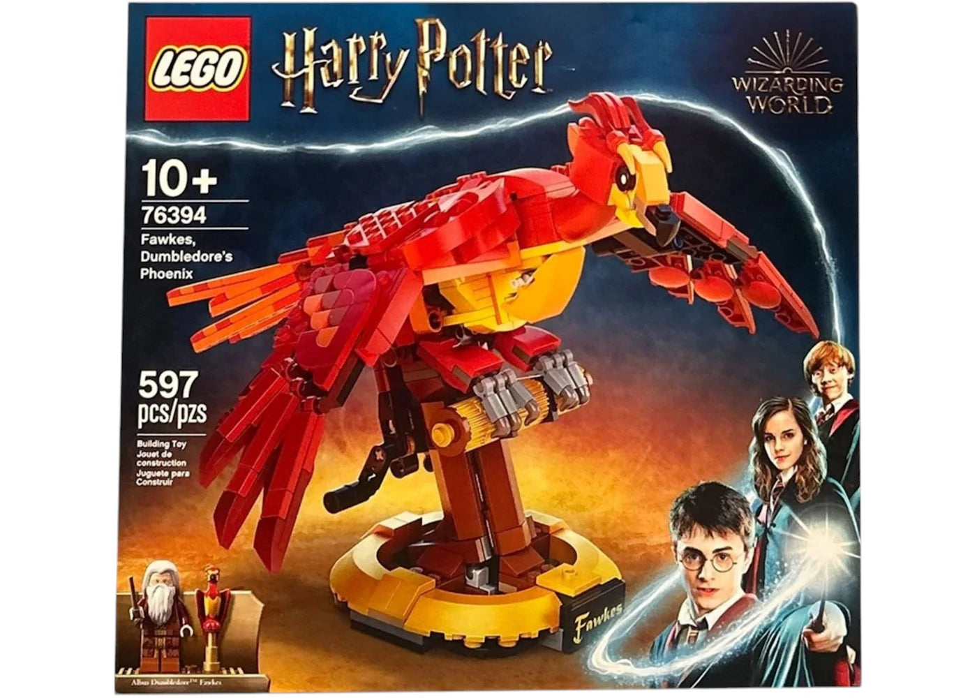 LEGO Harry Potter Fawkes, Dumbledore's Phoenix Set 76394