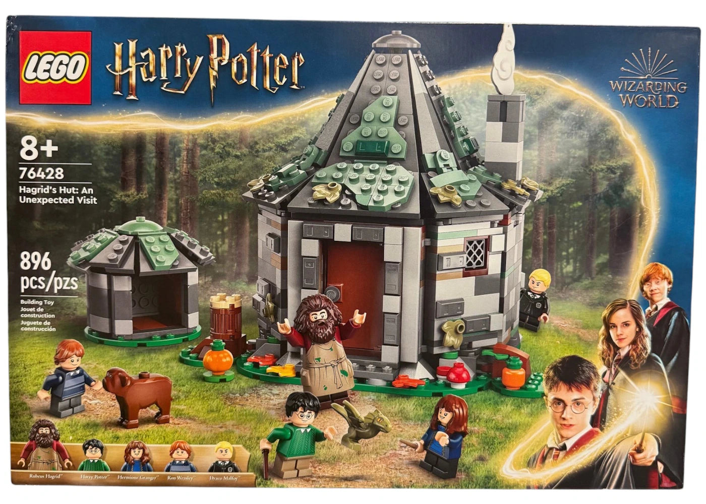 LEGO Harry Potter Hagrid's Hut: An Unexpected Visit Set 76428 - vue 360