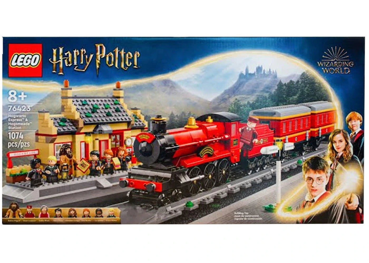 LEGO Harry Potter Hogwarts Express Train Set with Hogsmeade Station Set 76423