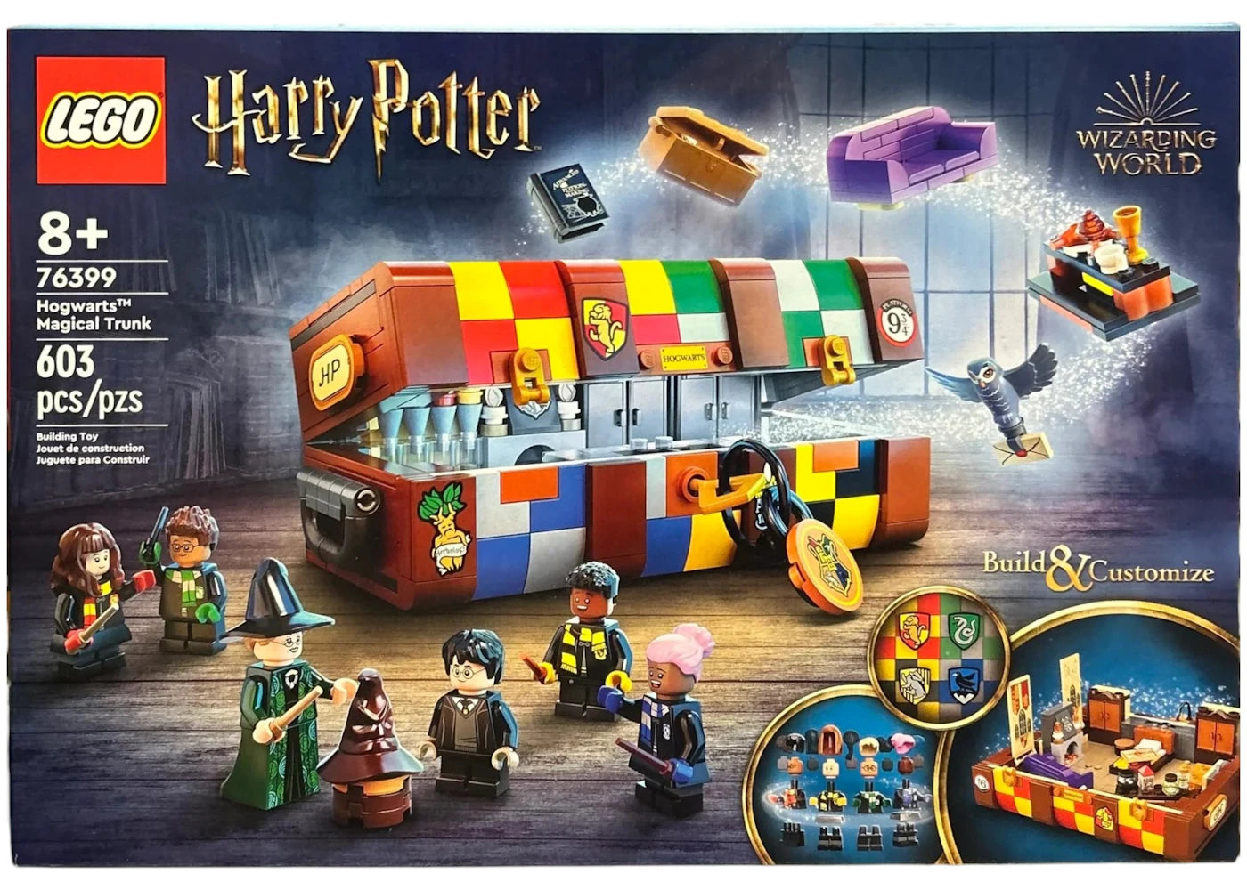 LEGO Harry Potter Hogwarts Magical Trunk Set 76399 - vue 360