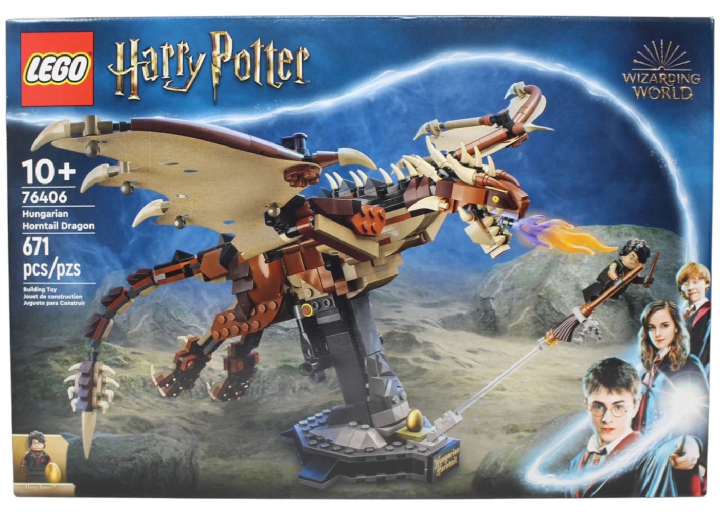 LEGO Harry Potter Hungarian Horntail Dragon Set 76406