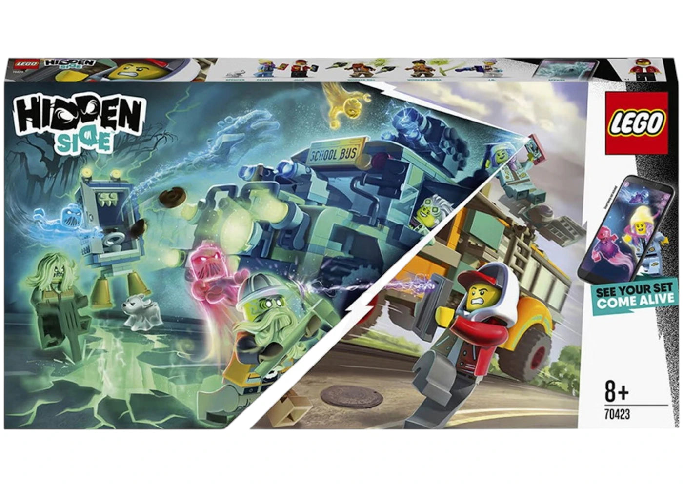 LEGO Hidden Side Paranormal Intercept Bus 3000 Set 70423 - authentic LEGO building set