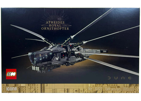 LEGO ICONS Dune Atreides Royal Ornithopter Set 10327 - authentic LEGO building set