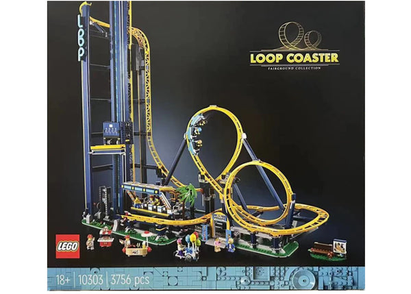 LEGO Icons Fairground Collection Loop Coaster Set 10303 - authentic LEGO building set