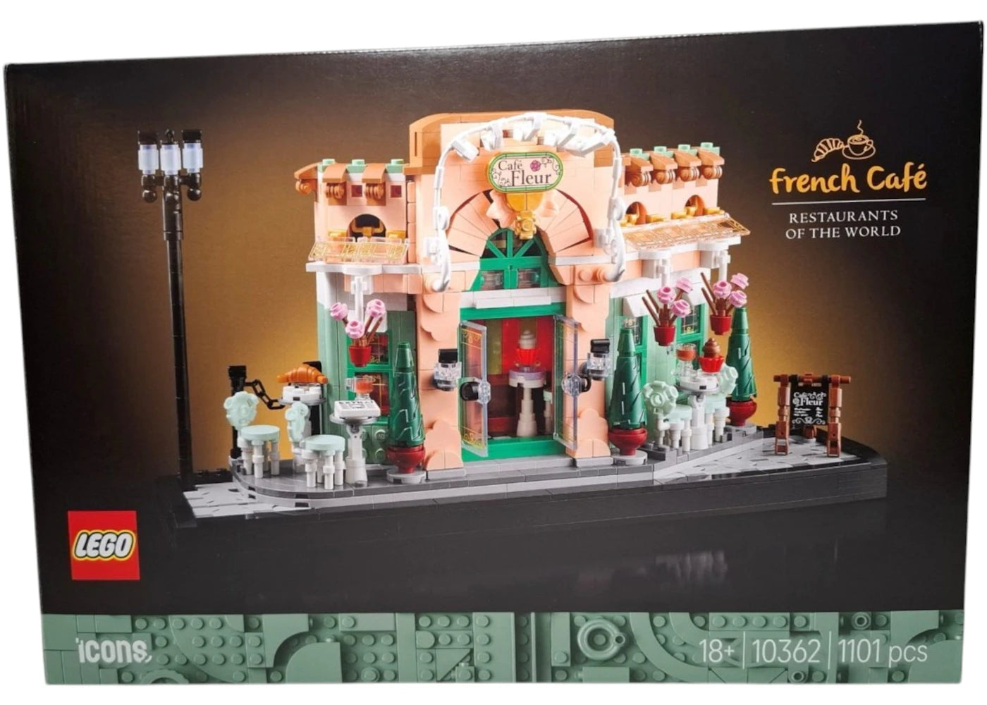 LEGO Icons Französisches Café Set 10362 - vue 360