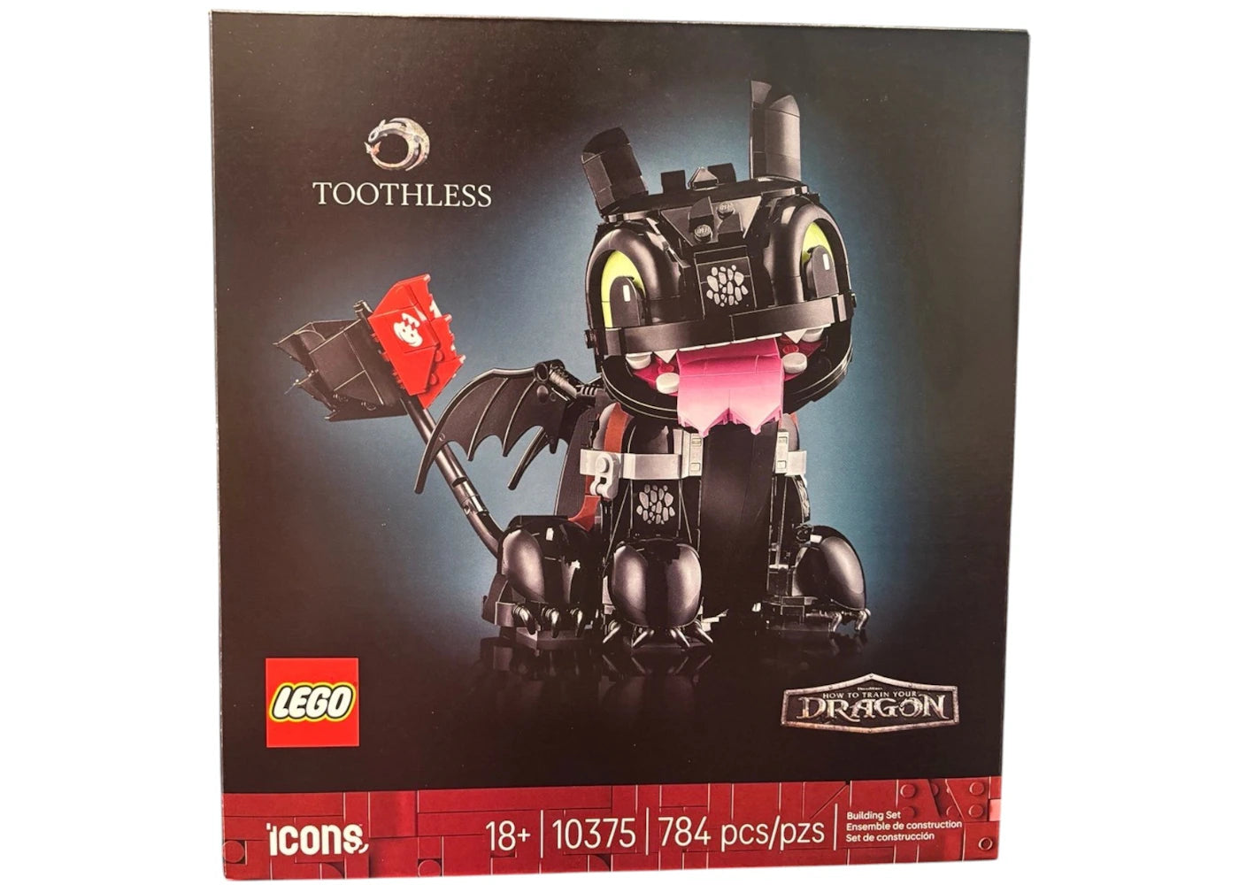 LEGO Icons How to Train Your Dragon: Toothless Set 10375