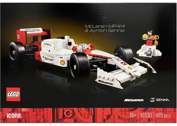 LEGO Icons McLaren MP4/4 & Ayrton Senna Set 10330 - authentic LEGO building set
