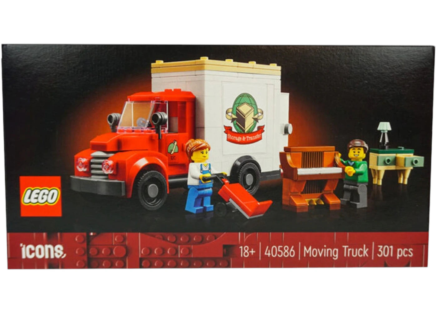 LEGO Icons Moving Truck Set 40586