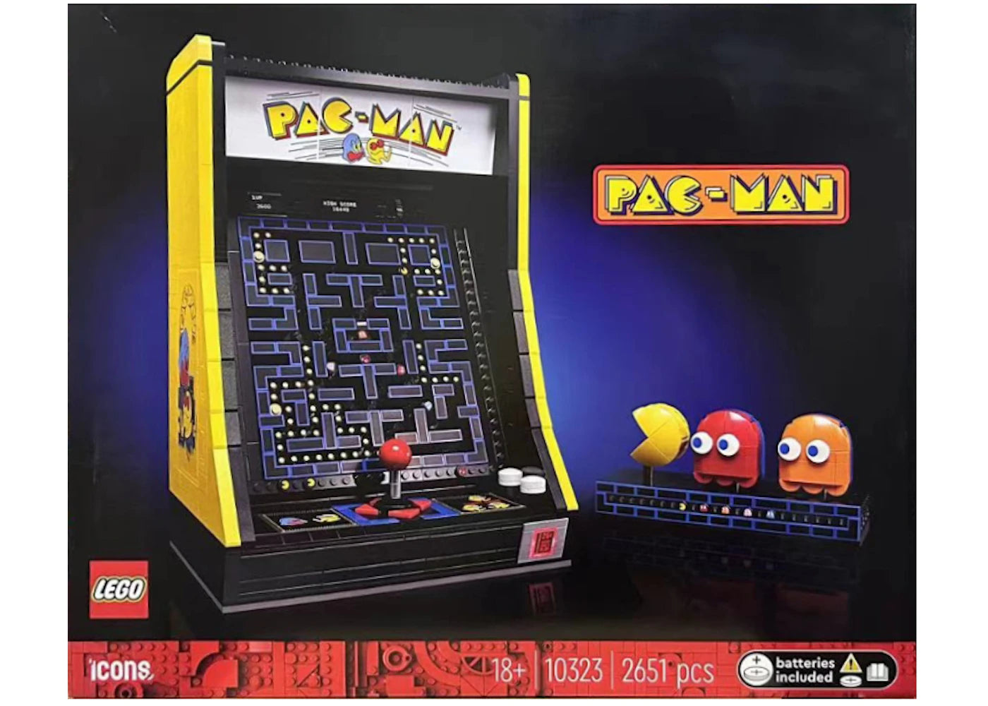 LEGO Icons PAC-MAN Arcade Set 10323