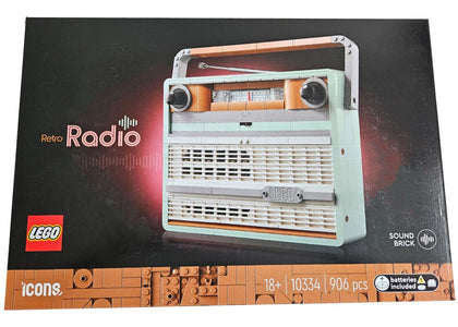 LEGO Icons Retro Radio Set 10334 - authentic LEGO building set