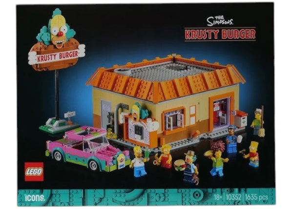 LEGO Icons The Simpsons: Krusty Burger Set 10352 - authentic LEGO building set