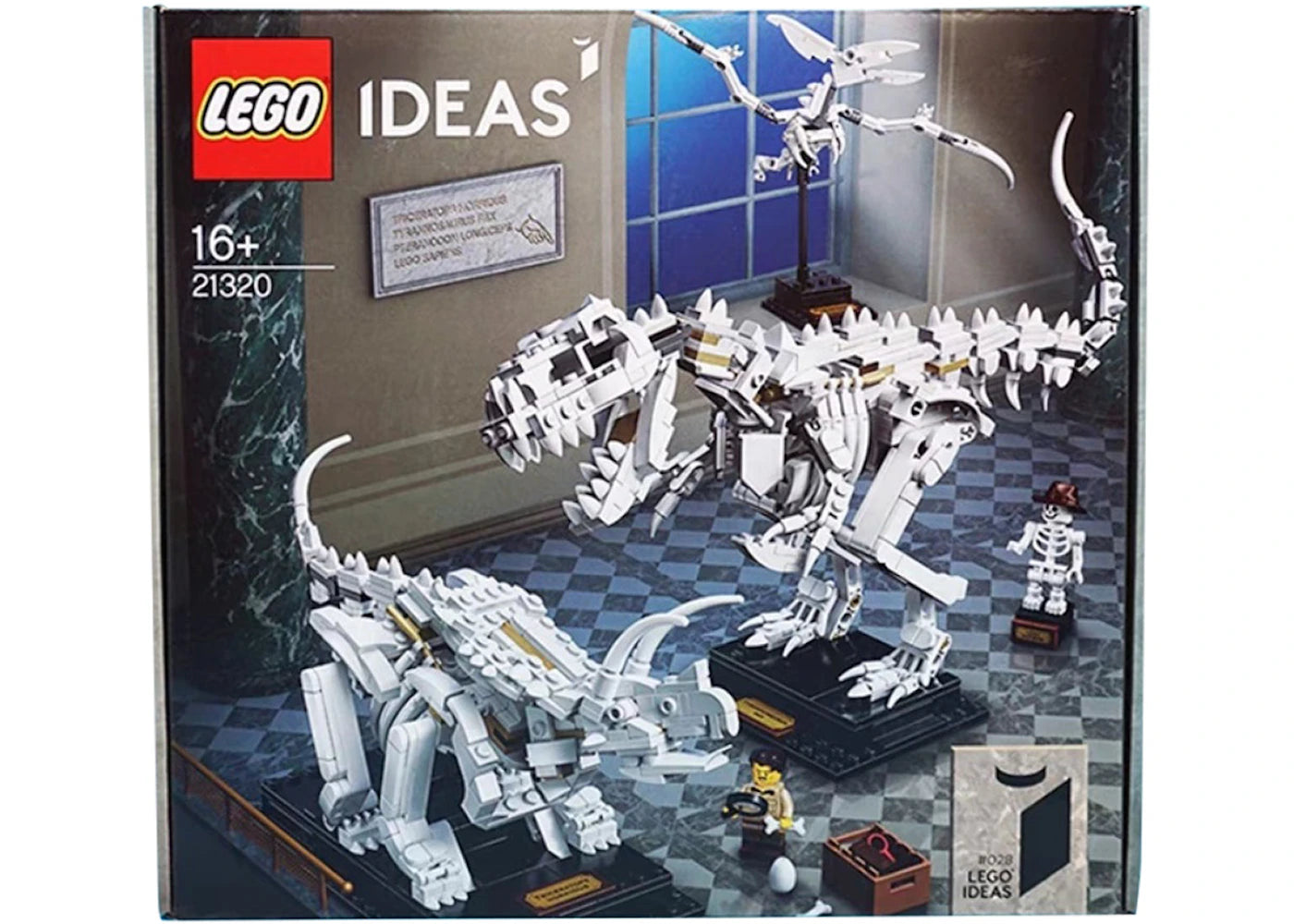 LEGO Ideas Dinosaur Fossils Set 21320 - vue 360
