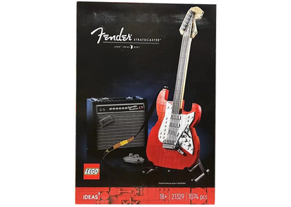 LEGO Ideas Fender Stratocaster Set 21329 Red/Black - authentic LEGO building set