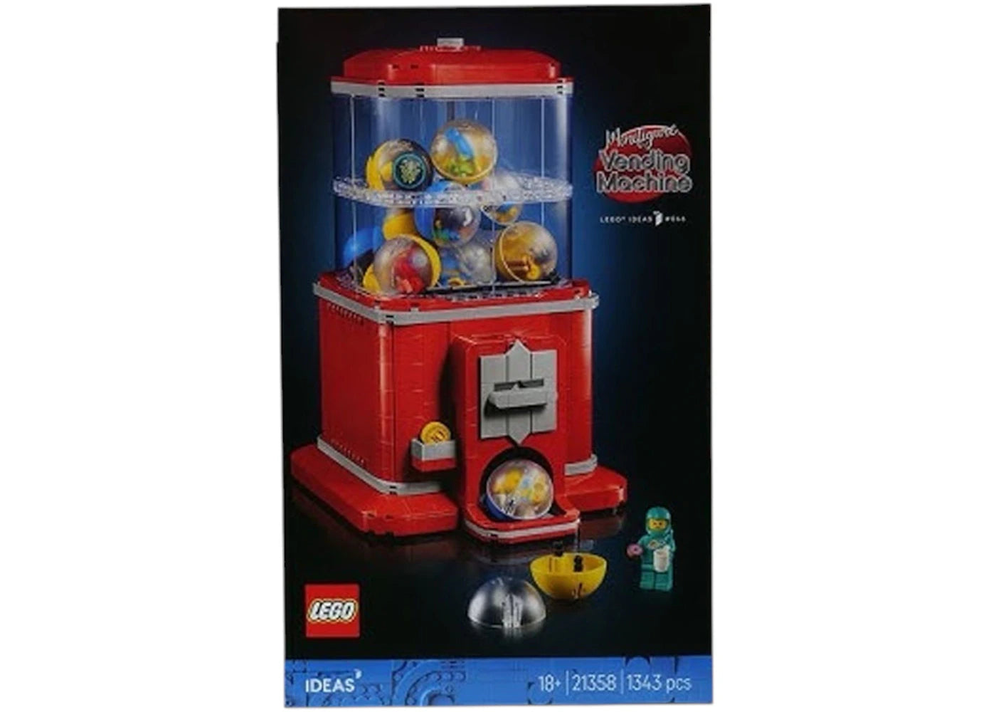 LEGO Ideas Minifigure Vending Machine Set 21358 - authentic LEGO building set